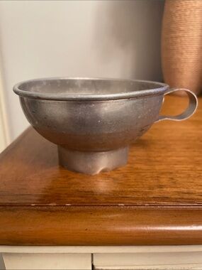 Vintage MCM Aluminum Canning Jar Funnel